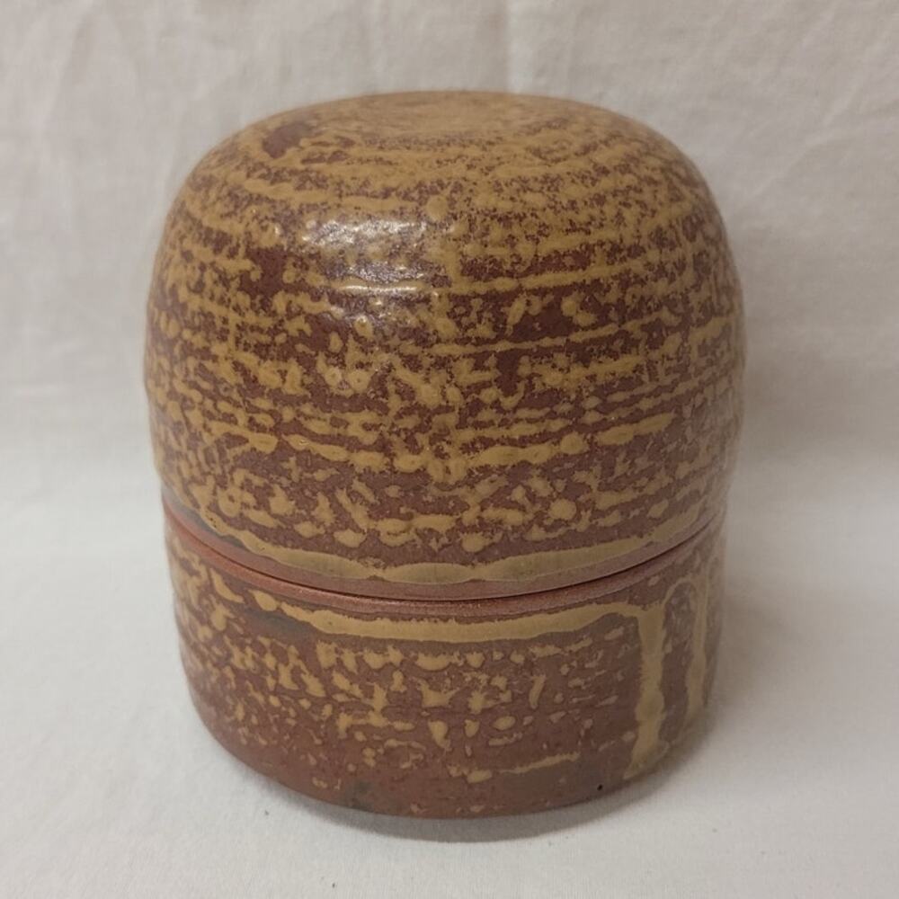 Clay Pottery Owl Jar - Picture 2 of 6